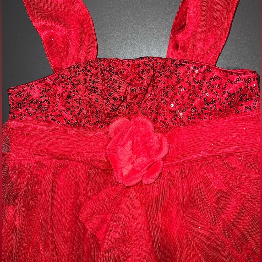 Special Occasion Dress Christmas Dress Red Size 6X